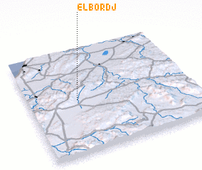 3d view of El Bordj