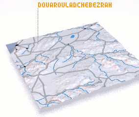 3d view of Douar Oulad Chebezrah