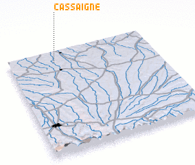 3d view of Cassaigne