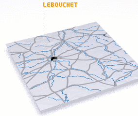 3d view of Le Bouchet