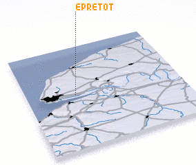 3d view of Épretot