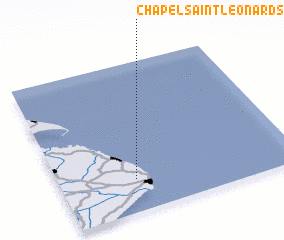 3d view of Chapel Saint Leonards