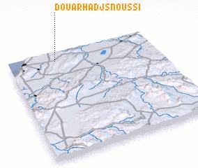 3d view of Douar Hadj Snoussi