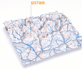 3d view of Gistaín