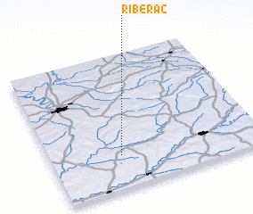 3d view of Ribérac