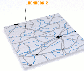 3d view of LʼHomme dʼAir