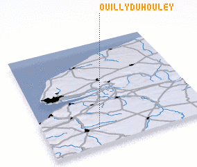 3d view of Ouilly-du-Houley