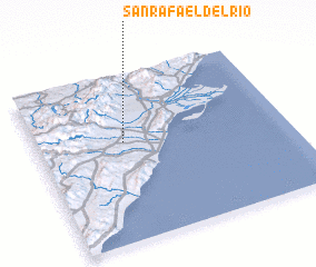 3d view of San Rafael del Río