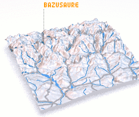 3d view of Bazus-Aure