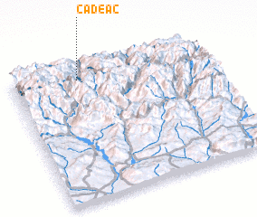 3d view of Cadéac