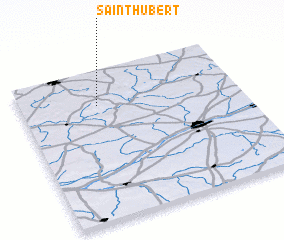3d view of Saint-Hubert