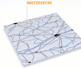 3d view of Haute Perche