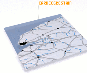 3d view of Carbec-Grestain