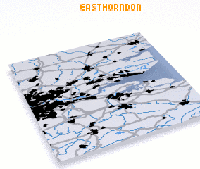 3d view of East Horndon