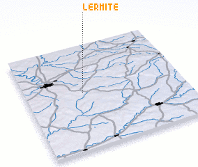 3d view of LʼErmite
