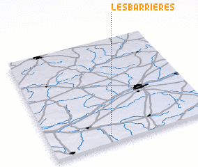 3d view of Les Barrières