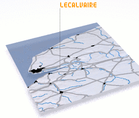 3d view of Le Calvaire