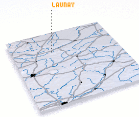 3d view of LʼAunay