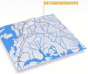 3d view of Batawkobnakope