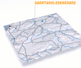 3d view of Dar Mʼta Ouled Rhenane