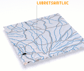 3d view of Lubret-Saint-Luc