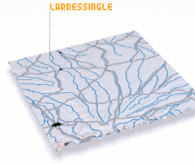 3d view of Larressingle