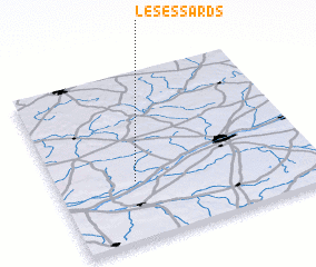 3d view of Les Essards