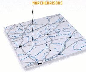 3d view of Marchemaisons