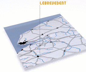 3d view of Le Brévedent