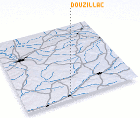 3d view of Douzillac