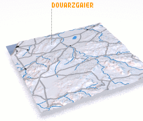 3d view of Douar Zgaïer