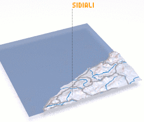 3d view of Sidi Ali