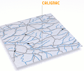 3d view of Calignac