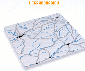3d view of Le Grand-Madieu