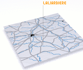 3d view of La Liardière