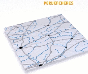 3d view of Pervenchères