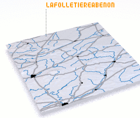 3d view of La Folletière-Abenon