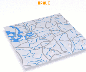 3d view of Kpalé