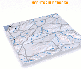 3d view of Mechta Ahl Ben Agga