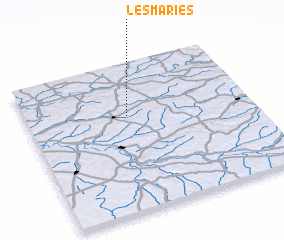 3d view of Les Maries