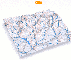 3d view of Chía