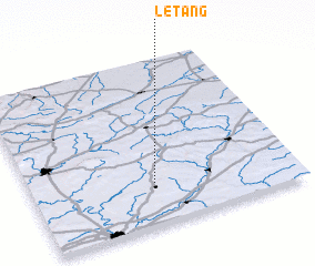 3d view of LʼÉtang