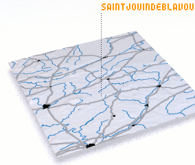 3d view of Saint-Jouin-de-Blavou