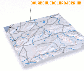 3d view of Douar Ouled el Hadj Brahim