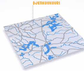 3d view of Djenkoukouri