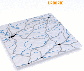 3d view of La Borie