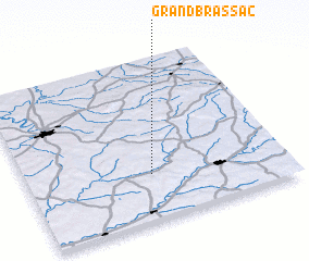 3d view of Grand Brassac