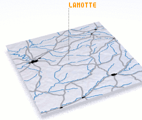 3d view of La Motte