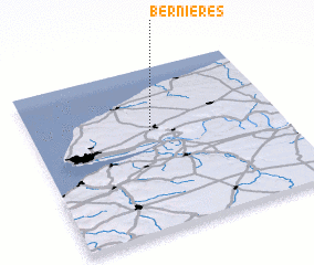 3d view of Bernières