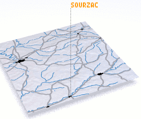 3d view of Sourzac